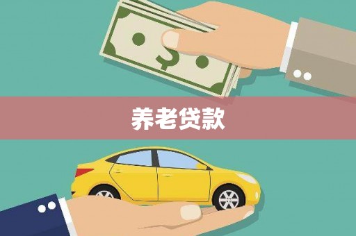 赤坎养老贷款