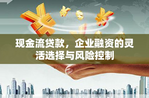 凯里现金流贷款，企业融资的灵活选择与风险控制