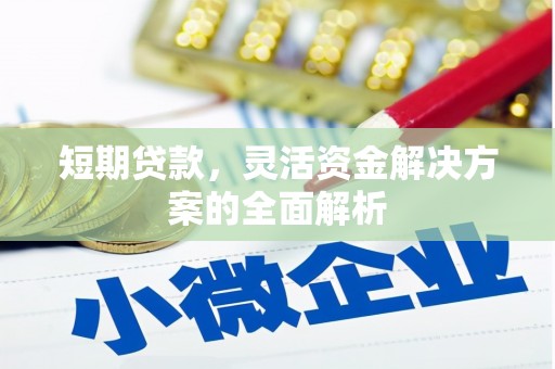 里港短期贷款，灵活资金解决方案的全面解析
