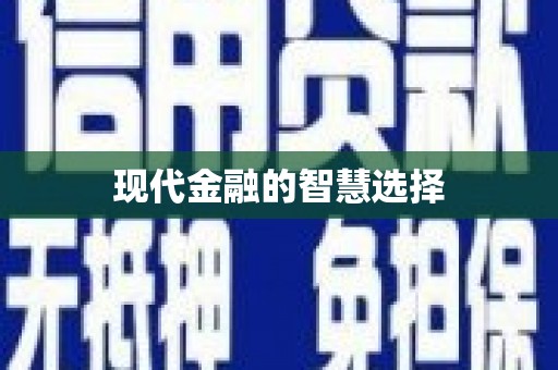 连云现代金融的智慧选择