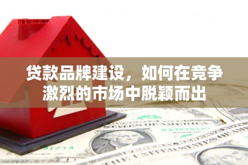 沂南贷款品牌建设，如何在竞争激烈的市场中脱颖而出