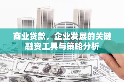 通川商业贷款，企业发展的关键融资工具与策略分析