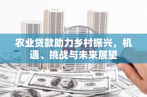 崆峒农业贷款助力乡村振兴，机遇、挑战与未来展望