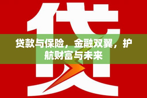 阜城贷款与保险，金融双翼，护航财富与未来