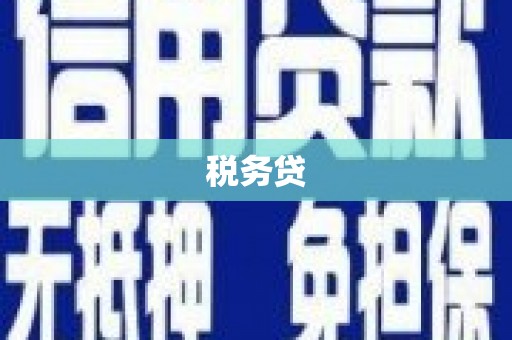 台中税务贷