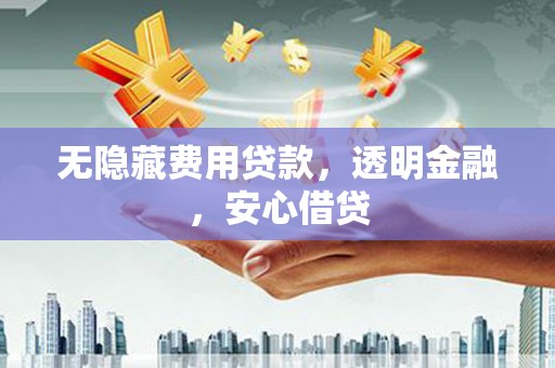 稻城无隐藏费用贷款，透明金融，安心借贷