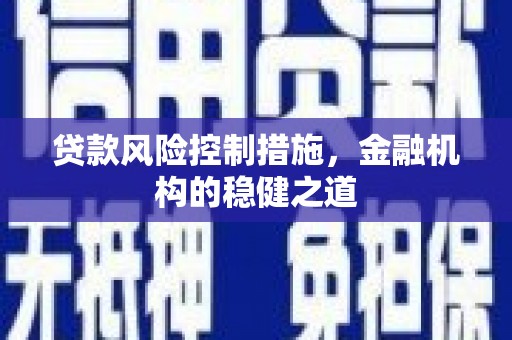 港口贷款风险控制措施，金融机构的稳健之道
