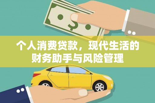 麻豆个人消费贷款，现代生活的财务助手与风险管理